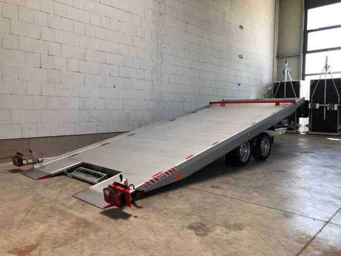 REMORQUE PORTE-VOITURE BASCULANTE 3,5 T – Image 1