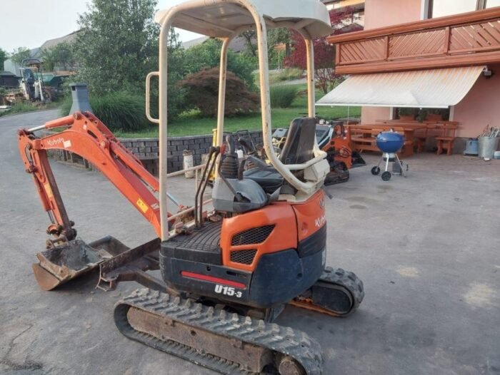 Mini pelle Kubota U15-3, 2005 - 1,6T – Image 1