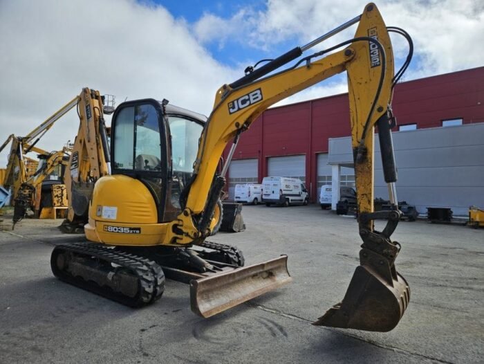 Mini-pelle JCB 8035 ZTS – 2016 – 3,5T – Image 9